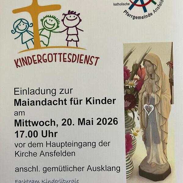 Kinder-Maiandacht