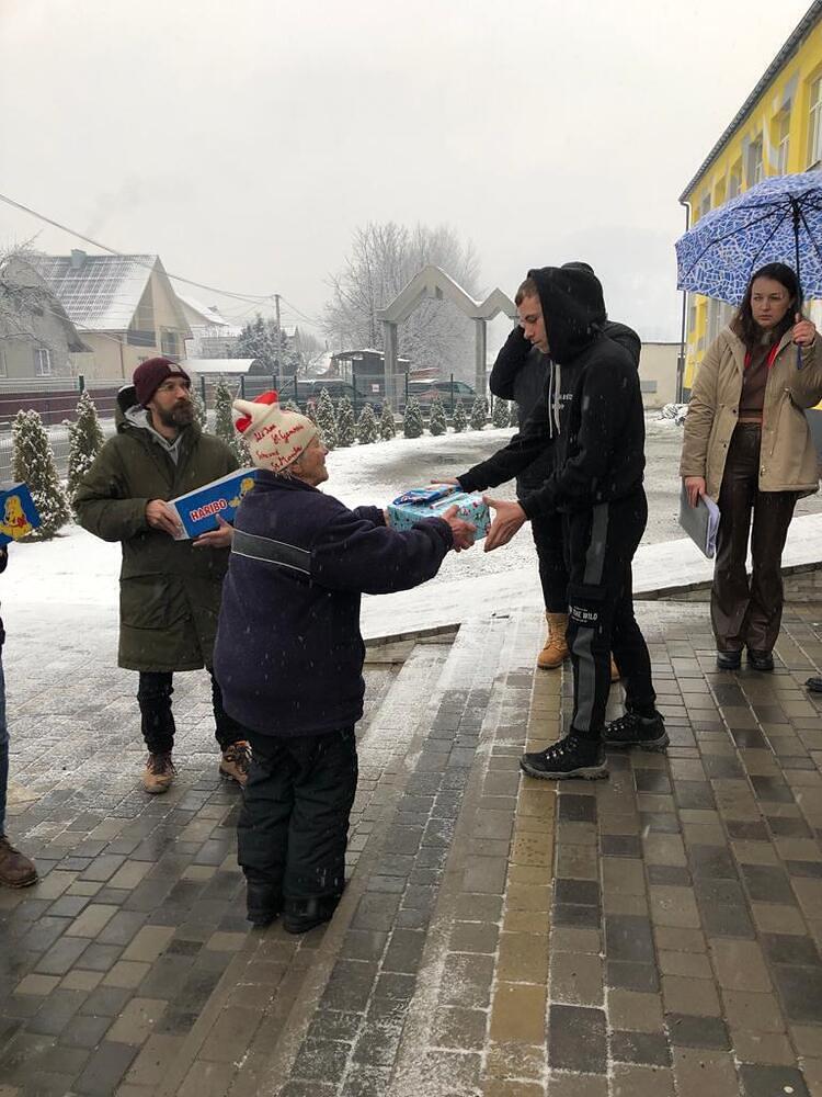 Christkind aus der Schuhschachtel