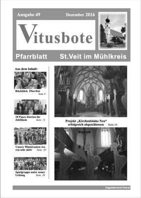 Pfarrblatt Dezember 2016
