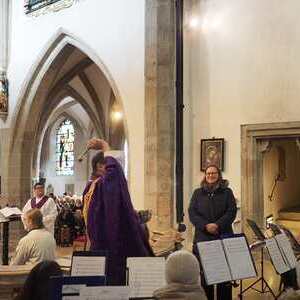 Gottesdienst mit Jugendorchester Sounhaufen der Stadtkapelle Freistadt