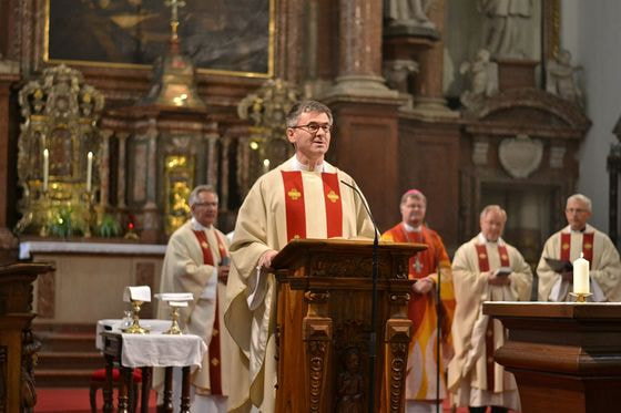 Dankgottesdienst mit Weihejubilaren im Alten Dom