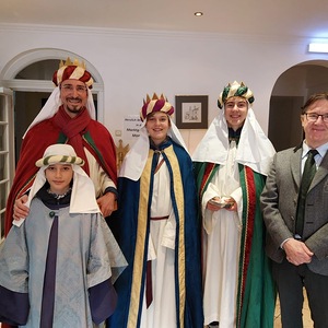 Sternsinger unterwegs