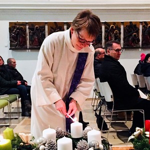 Adventkranzsegnung