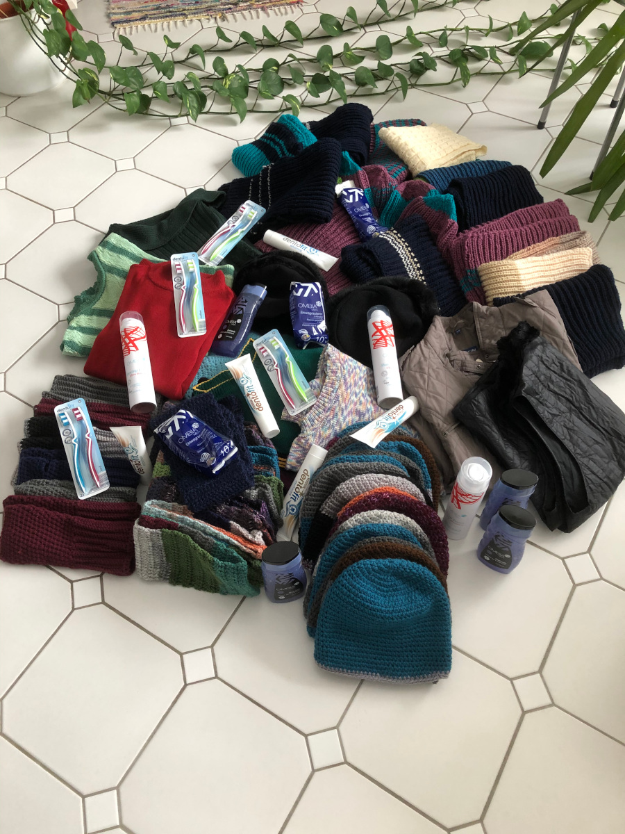 Sachspenden f. Obdachlose / Diakon Karl Mayer Sachspenden f. Obdachlose