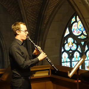 Ensemble CLARISSMA bei der Probe für den Raumklang 2018 im Linzer Mariendom