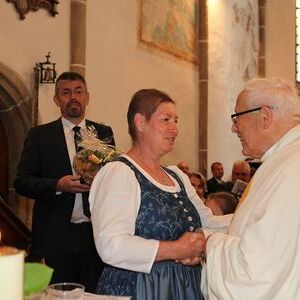 Diamantenes Priesterjubiläum Pfarrer Wimmer