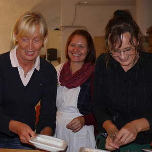 Jung und Alt auf den Beinen