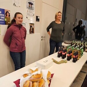 Bereit für den Empfang der Gäste