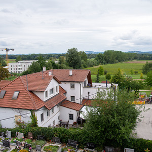 Hoch über den Dächern