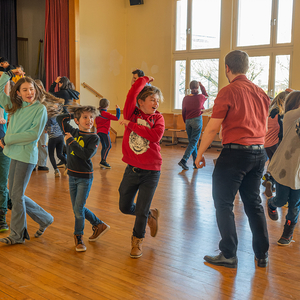 Gruppenspiele nach der Jause