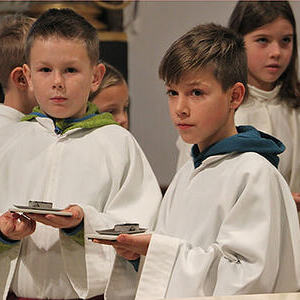 Vorbereitung Einweihung Minis