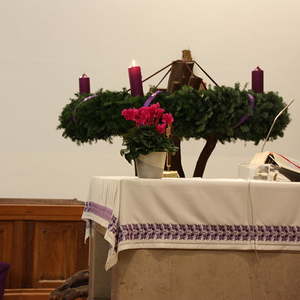 Adventkranzsegnung