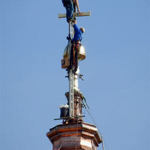 Turmkreuzsteckung