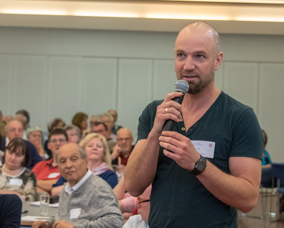 Resonanztreffen / © Jack Haijes, Jack Haijes Resonanztreffen 'Zeitgemäße Strukturen'Wie ein Pfarr-Gemeinde-Rat in Zukunft gut wirken kann, stand im Mittelpunkt eines speziell für Pfarrgemeinderäte ausgerichteten Resonanztreffens am Samstag, 11. Mai 2019 im Bildungshaus Schloss Puchberg.Foto: