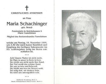 Maria Schachinger