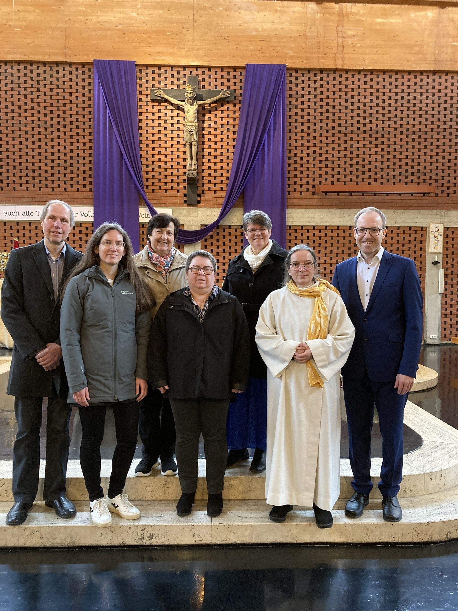 Seelsorgeteam Marchtrenk mit Angelika Gumpenberger-Eckerstorfer