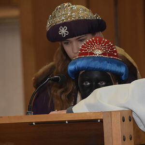 Famiiengottesdienst mit den Sternsingern, 6. Jänner 2017