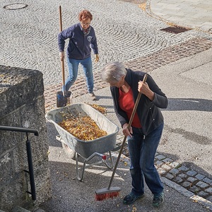 Großeinsatz in der Kirche und rundherum