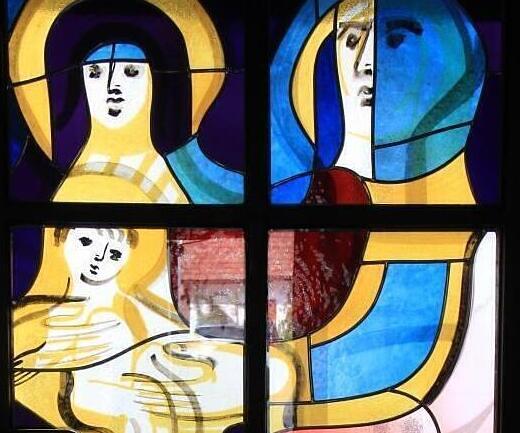 Pfarrkirche Hagenberg Glasfenster