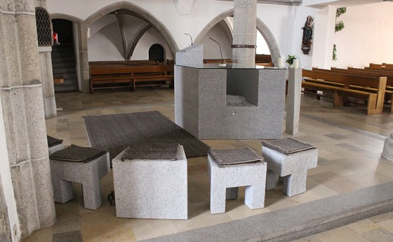 Neu Altargestaltung, Pfarre St. Martin im Mkr.