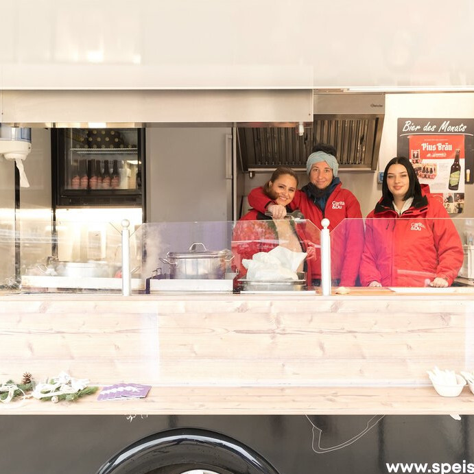 Projekt Speisewagen der Caritas / © Richard Haidinger Projekt Speisewagen der Caritas