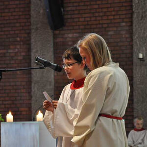 Ministranten Maiandacht