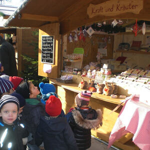 Kindergarten bereitet sich auf Weihnachten vor