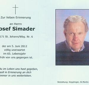 gestorben am 05. Juni 2012