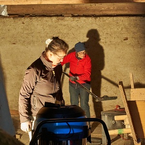 Großeinsatz in der Kirche und rundherum