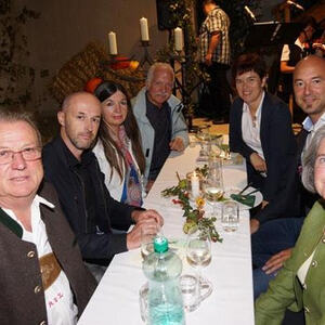 Weinfest in der alten Kirche