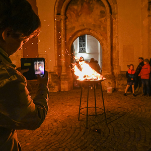 Osternacht-Feier in der Pfarrkirche Kirchdorf an der KremsFoto Haijes