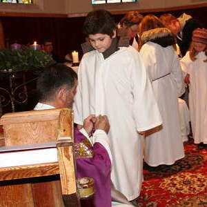 Ministrantenaufnahme