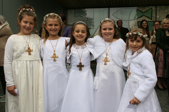 Erstkommunion 2022 in der Pfarre Pollham