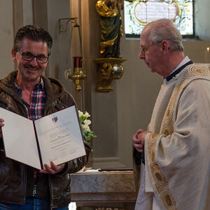 Ehrung langjähriger Kirchenchormitglieder