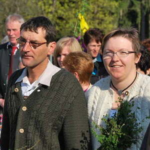 Palmsonntag in Lacken
