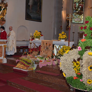 Erntedankfest in der Pfarrkirche Kopfing