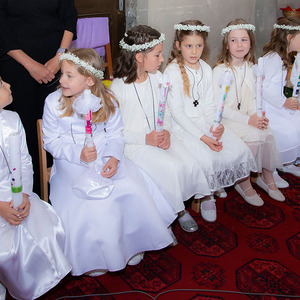 Erstkomunion -Mädchen