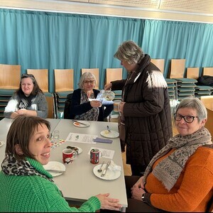 Gemütliche Unterhaltung