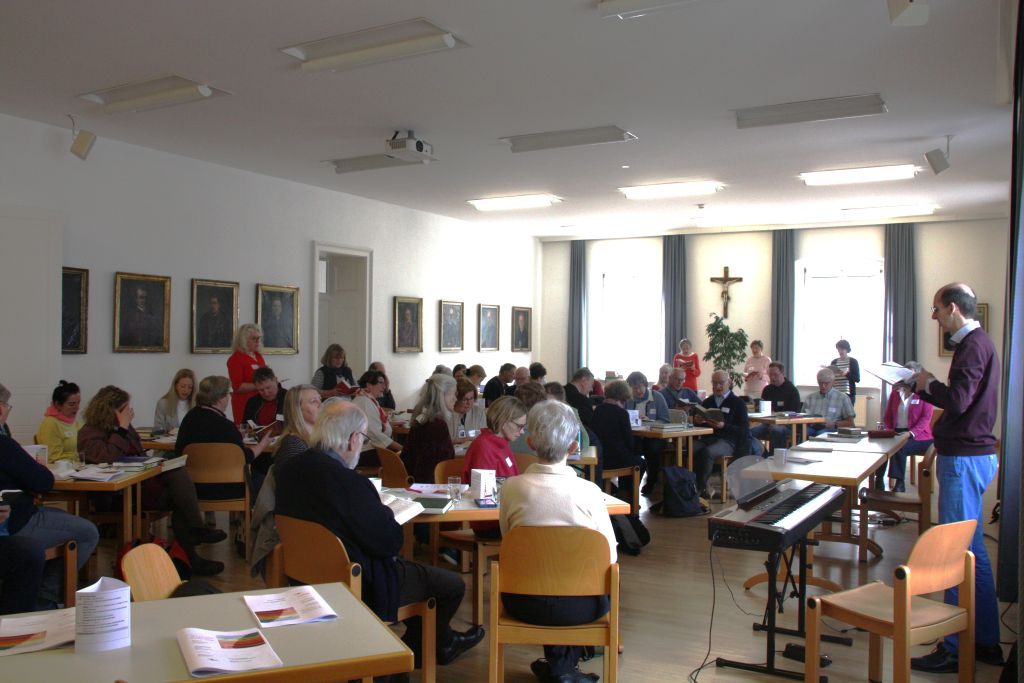 Gemeinsames Singen am Vormittag