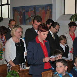 Erstkommunion in der Pfarre Lacken