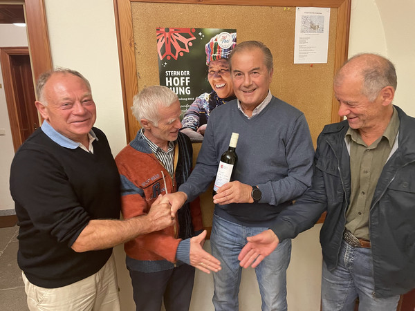 Staffelübergabe von Erwin Chalupar an Wolfgang SChwaha