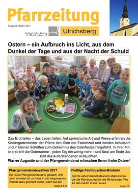 Pfarrzeitung Ostern 2017