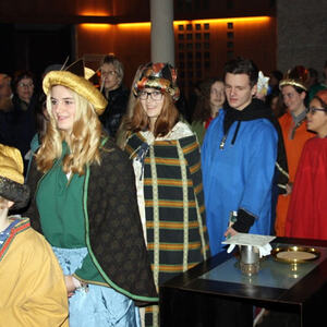 Sternsinger bei den Gottesdiensten