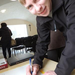 Präsentation der Zeitkapsel