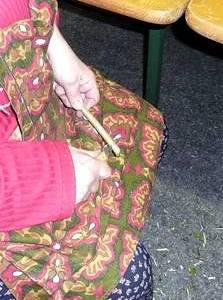 Vorbereitung - Palmbuschen