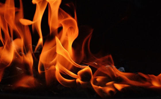 Feuerzungen vom Himmel..