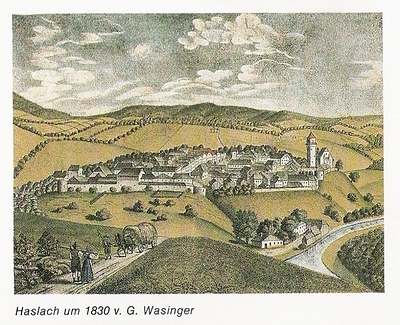 Haslach um 1830