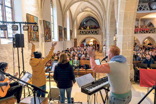 Wann man gern in die Kirche geht