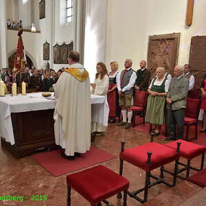 Patrozinium und Ehejubiläum in Eggelsberg
