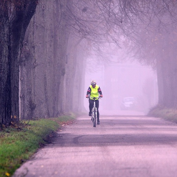 Bewegung beim Radfahren